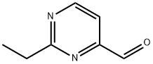 2-乙基嘧啶-4-甲醛 结构式