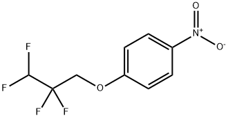 1-硝基-4-(2,2,3,3-四氟丙氧基)苯 结构式