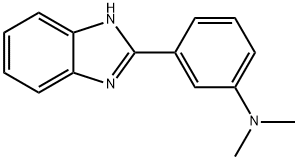 [3-(1H-苯并咪唑-2-基)苯基]二甲胺 结构式