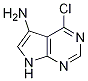 4-Chloro-7H-pyrrolo[2,3-d]pyriMidin-5-aMine 结构式