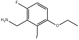 3-乙氧基-2,6-二氟苄胺 结构式