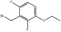 3-乙氧基-2,6-二氟苄基 溴 结构式