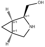 (1R,2S,5S)-REL-3-氮杂双环[3.1.0]己烷-2-甲醇 结构式