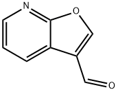 呋喃并[2,3-B]吡啶-3-甲醛 结构式