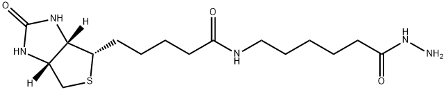 BIOTIN-AC5-HYDRAZIDE 结构式
