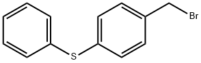 4-(苯硫基)溴苄 结构式