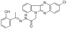 2,4-二氯喹喔啉 结构式