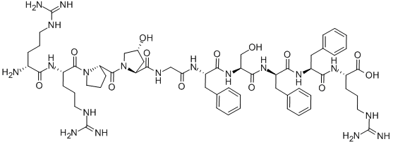 (D-ARG0,HYP3,D-PHE7)-BRADYKININ