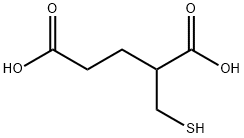 Pentanedioic acid, 2-(MercaptoMethyl)- 结构式
