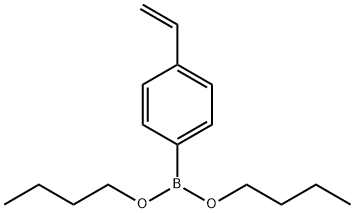 4-Vinylphenylboronic aciddibutyl ester 结构式