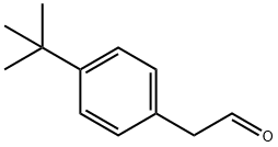 4-叔丁基笨乙醛 结构式