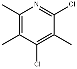 2,4-二氯-3,5,6-三甲基吡啶 结构式