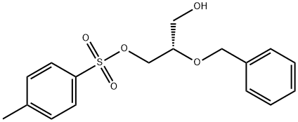 2-苄基-SN-甘油 1-甲苯磺酸酯 结构式