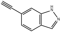 6-ethynyl-1H-indazole 结构式