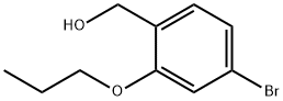 (4-BroMo-2-propoxyphenyl)Methanol 结构式