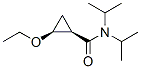 Cyclopropanecarboxamide, 2-ethoxy-N,N-bis(1-methylethyl)-, cis- (9CI) 结构式