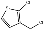 2-氯-3-氯甲基噻吩 结构式
