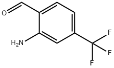 2-氨基-4-三氟甲基苯甲醛 结构式