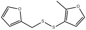 糠基 2-甲基-3-呋喃基二硫醚 结构式