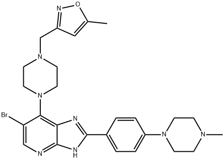 甲磺酸阿贝西尼 结构式