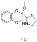 2-(2-METHOXY-2,3-DIHYDROBENZO[B][1,4]DIOXIN-2-YL)-4,5-DIHYDRO-1H-IMIDAZOLE HYDROCHLORIDE 结构式
