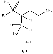 帕米膦酸二钠 结构式
