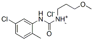 (5-chloro-2-methyl-phenyl)carbamoylmethyl-(3-methoxypropyl)azanium chl oride 结构式