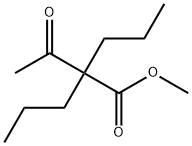 2-Acetyl-2-propylvaleric acid methyl ester 结构式