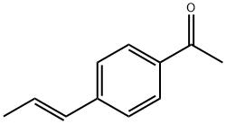 Ethanone, 1-[4-(1E)-1-propenylphenyl]- (9CI) 结构式