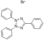 2,3,5-三苯基四唑溴盐 结构式