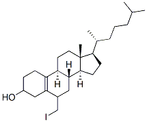 6-(2'-iodo)ethyl-19-norcholest-5(10)-ene-3-ol 结构式