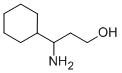 3-AMINO-3-CYCLOHEXYL-PROPAN-1-OL 结构式