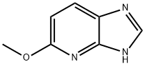 5-甲氧基-1H-咪唑并[4,5-B]吡啶 结构式