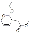 2H-Pyran-3-aceticacid,2-ethoxy-3,6-dihydro-,methylester,(2S-cis)-(9CI) 结构式