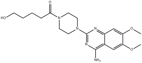 特拉唑嗪EP杂质F 结构式