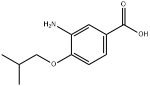 3-氨基-5-((2-羧基-5-异丁氧基苯基)氨基)-4-异丁氧基苯甲酸 结构式