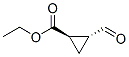 (1R,2R)-2-甲酰基环丙烷羧酸乙酯 结构式