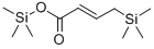 4-三甲基硅巴豆酸三甲基硅酯 结构式