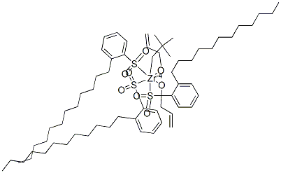 十二烷基苯磺酸锆络合物 结构式