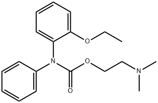 (o-Ethoxyphenyl)phenylcarbamic acid 2-(dimethylamino)ethyl ester 结构式