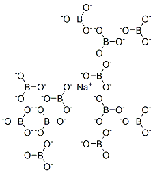 十二硼氢二钠盐-10B 结构式