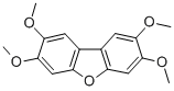 2,3,7,8-TETRAMETHOXYDIBENZOFURAN 结构式