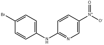 (4-bromo-phenyl)-(5-nitro-[2]pyridyl)-amine 结构式