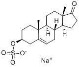 去氢表雄酮硫酸钠 结构式