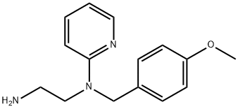 N-(4-Methoxybenzyl)-N-2-pyridinyl-1,2-ethanediamine 结构式