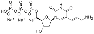 氨基烯丙基-DUTP钠盐 结构式
