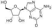 ADENOSINE-2-D1 结构式