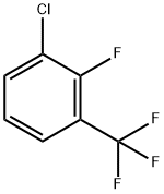 3-氯-2-氟三氟甲基苯 结构式