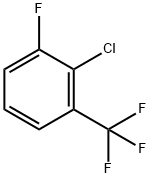 2-氯-3-氟三氟甲基苯 结构式