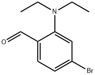 4-BroMo-2-(diethylaMino)benzaldehyde 结构式